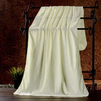 Luxe Handdoeken Grote Zachte En Comfortabele Badhanddoeken Sauna Handdoek Strandlaken Huishoudelijke Schoonmaakproducten licht geel