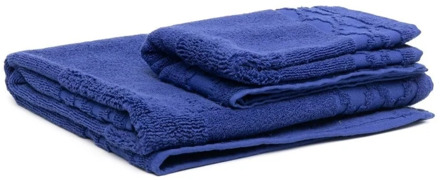 Luxe handdoekenset voor stijlvolle badkamer Marcelo Burlon , Blue , Unisex - ONE Size