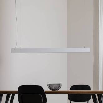 Luxe hanglamp, wit, lengte 112,5 cm, metaal, 4.000 K