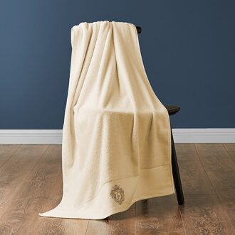 Luxe Hotel Grote Badhanddoek Puur Katoen Vrouwen Dikke Volwassen Paar Mannen Super Absorberende Borduren Badkamer Handdoeken Zacht 6MM68 geel