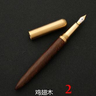 Luxe Houten Vulpen Inkt Penpunt 0.7Mm Caneta Tinteiro Kantoor Stylo Pluim Penna Stilografica D