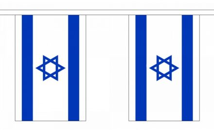 Luxe israel vlaggenlijn 9 m