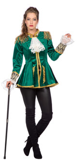 Luxe Jas Markiezin Fluweel Groen