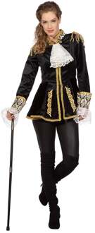 Luxe Jas Markiezin Zwart Borch Multikleur - Print