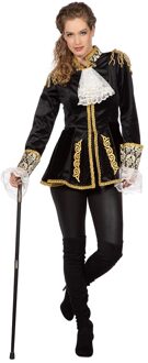 Luxe Jas Markiezin Zwart Borch Multikleur - Print