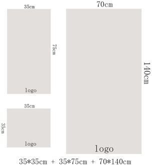 Luxe Katoen Wit Geborduurd Handdoek Set H Comfort Pluche Katoen Zachte Badhanddoek Gezicht Handdoek 35x35 35x75 70x140cm