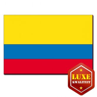 Luxe kwaliteit Ecuador vlag Multi