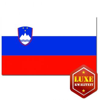 Luxe kwaliteit Sloveense vlaggen Multi