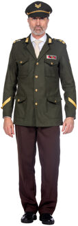 Luxe Legerofficier Jas Militair Heren Groen