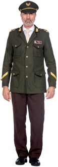 Luxe Legerofficier Jas Militair Heren Groen