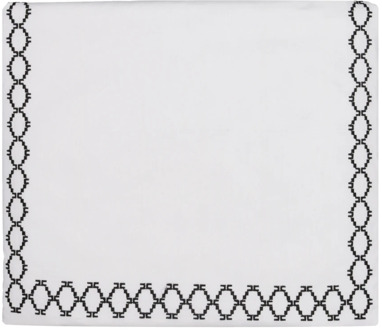 Luxe Logo Sjaal Elisabetta Franchi , White , Dames - ONE Size
