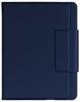 Luxe Magnetische Touchpad Draadloze Bluetooth Met Pen Slot Tablet Case Voor Ipad Pro 12.9th Ultra Dunne Tablet Toetsenbord Blauw