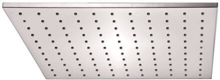 Luxe Mess.Hoofddouche Vierkant 300 mmx8 mm Chroom Aqua Splash