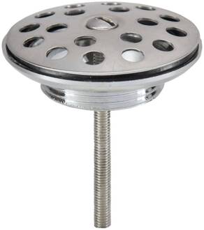 Luxe Messing Plug 5/4" Chroom Rooster Aqua Splash