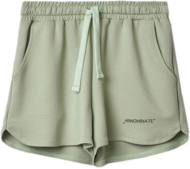 Luxe Modal Blend Shorts Hinnominate , Green , Dames - M,Xs