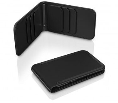 Luxe noir - slim wallet