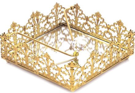 Luxe Servet Houder Tissue Box Dispenser Metalen Rek Stand Art Craft Goud Home Decoratie Hotel Desktop Ornament