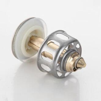 Luxe Sink Up Drain Stopper Wastafel Badkamer Toilet Accessoires Cap Plug Keuken Wastafel Goud Zwart Messing Wit Bad H8Q4