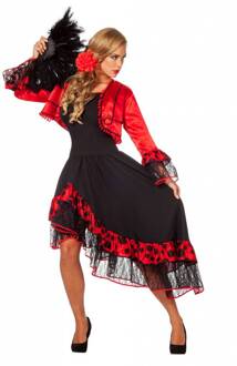 """Luxe Spaanse danseres kostuum voor vrouwen  - Verkleedkleding - XS"""