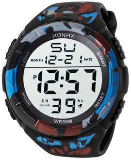 Luxe Sport Casual Mannen Horloges Digitale Man Vrouwen Horloge Siliconen Band Led Elektronische Mannen Horloge Klok Relogio Masculino #3