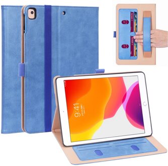 Luxe stand flip cover hoes - iPad 10.2 inch 2019 / 2020 - Blauw