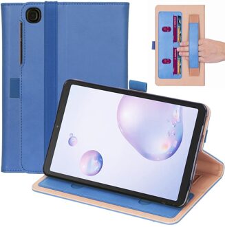 Luxe stand flip sleepcover hoes - Samsung Galaxy Tab A7 (2020) - Blauw