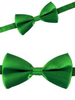 Luxe strik - Satijn - Groen