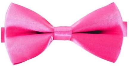 Luxe strik satijn pink