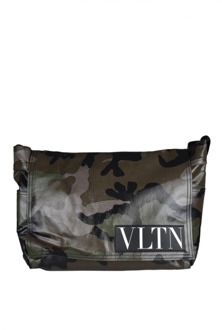 Luxe tas - Tas Valentino camouflageylon voor heren Valentino Garavani , Green , Heren - ONE Size