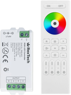 Luxe touch rf 4-zone afstandsbediening RGB