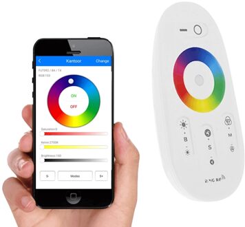 Luxe touch rf afstandsbed. + wifi RGB