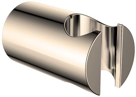 Luxe Vaste Handdouchehouder Messing Geborsteld Staal Aqua Splash