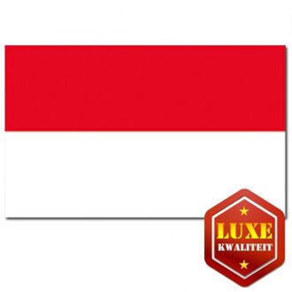 Luxe vlag Indonesi? - Indonesische vlag - polyester - 100 x 150 cm - WK landen vlaggen