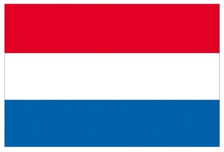 Luxe vlag Nederland 100 x 150