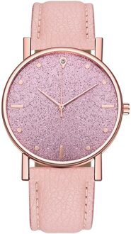Luxe Vrouwen Horloges Sterrenhemel Quartz Horloge Rvs Dial Casual Bracele Polshorloge Relogio Feminino Voor roze