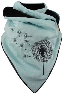 Luxe Vrouwen Retro Printing Button Soft Wrap Casual Winter Warm Sjaals Multifunctionele Sjaals Foulard Femme Écharpe