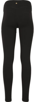 luxe w tights lange trainingslegging dames - Zwart - 40