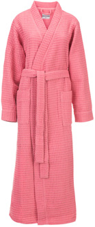 Luxe Wafel Badjas - Baby Pink - Dekbed-Discounter.nl