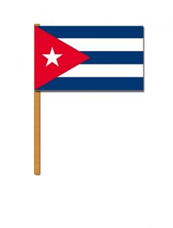 Luxe zwaaivlag Cuba