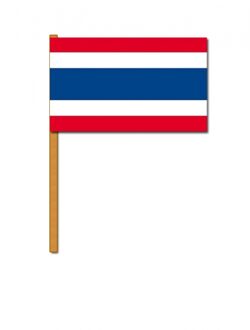 Luxe zwaaivlag Thailand