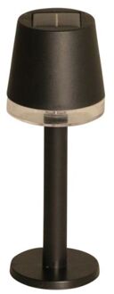 Luxform Cala d'Or - Tafellamp - 21x8x8 cm - Zwart - Warm wit