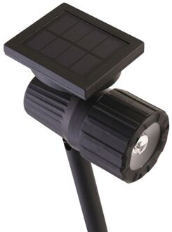 Luxform Salamanca - Solar tuinverlichting - 13x8x24 cm - Black/Warm White