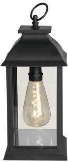 Luxform Tafellamp op batterijen LED Black Lantern T10 Zwart