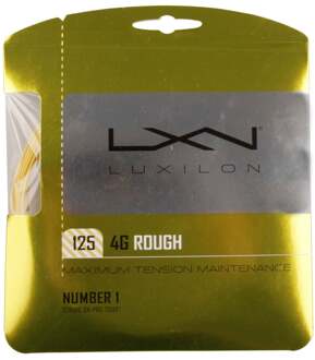 Luxilon 4G Rough Set Snaren 12,2m-Goud - 1.25