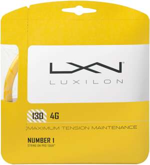 Luxilon 4G Set Snaren 12,2m-Geel - 1.20,1.25,1.30