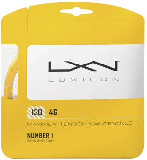 Luxilon 4G Set Snaren 12,2m geel - 1.25,1.30