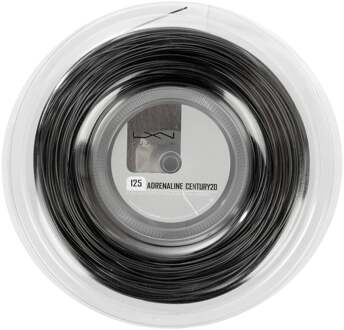 Luxilon Adrenaline Century20 Rol Snaren 200m Special Edition-Zwart - 1.25,1.30