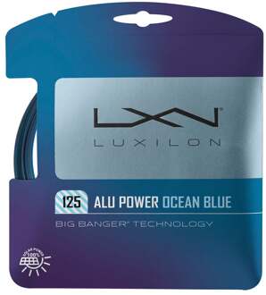 Luxilon Alu Power Ocean Blue Set Snaren 12,2m blauw - 1.25