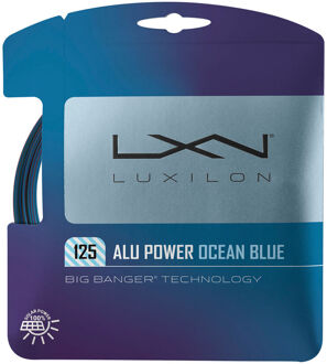 Luxilon Alu Power Ocean Blue Set Snaren 12,2m blauw - 1.25