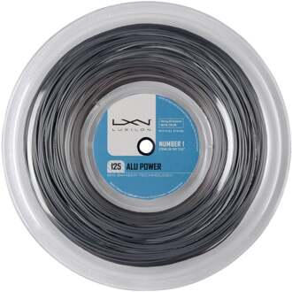 Luxilon Alu Power Rol Snaren 200m-Zilver - 1.15,1.20,1.25,1.30,1.38